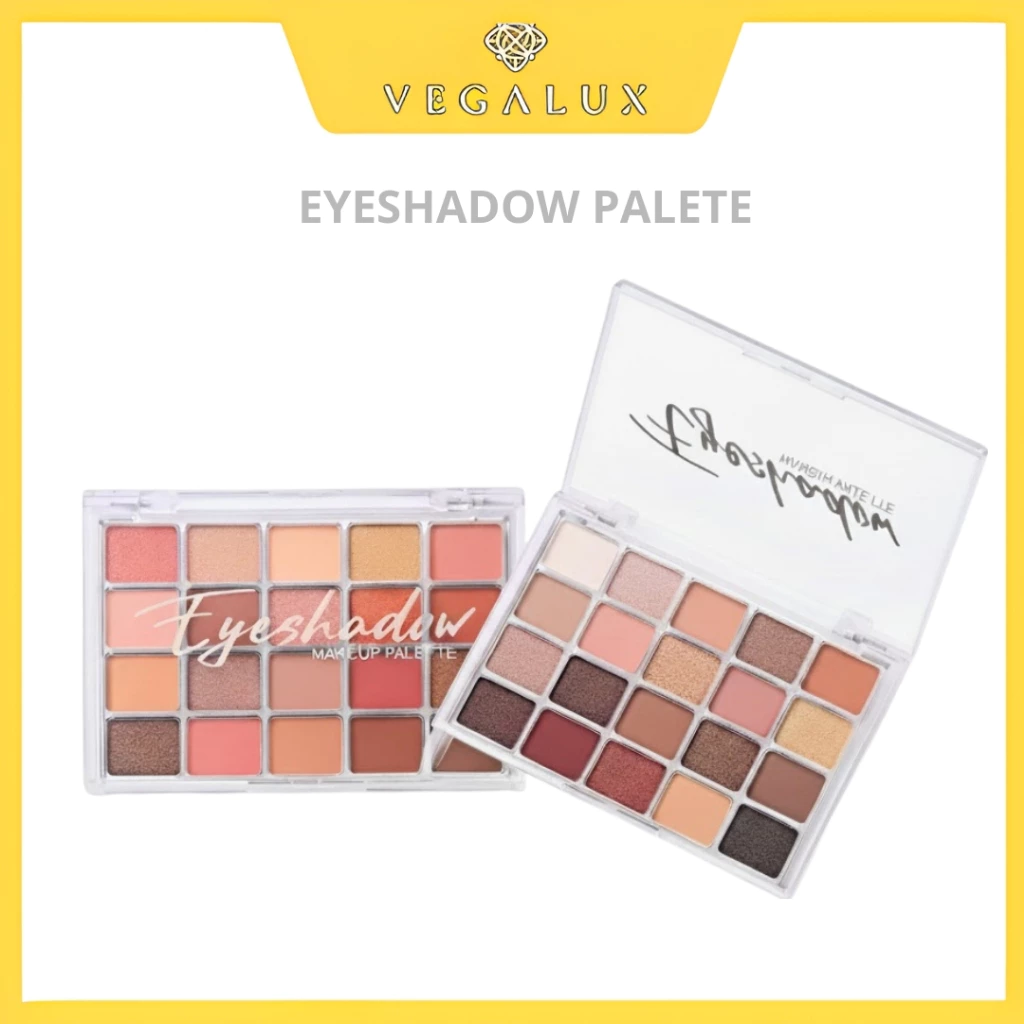 Eyeshadow Palette 20 Warna Matte & Shimmer Tahan Lama Waterproof Longlasting LM031