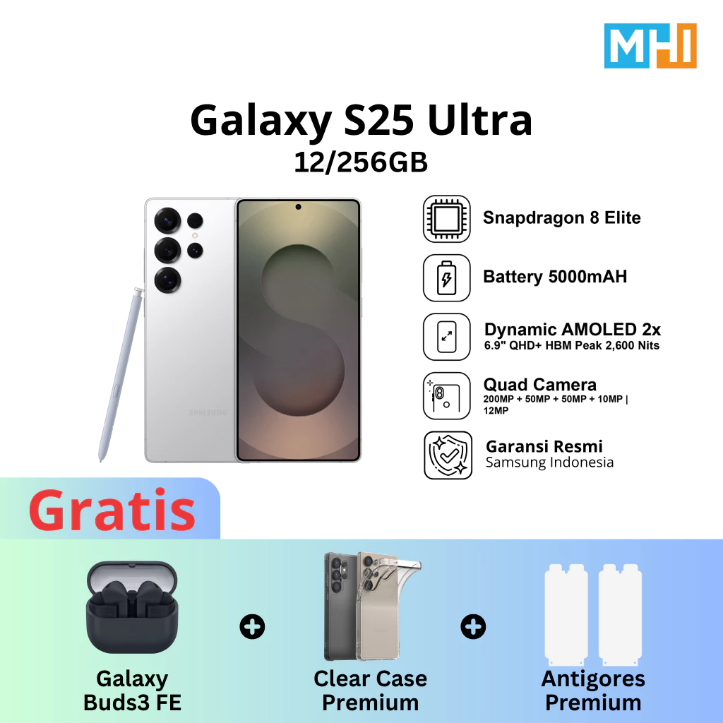 Samsung Galaxy S25 Series S25 FE S25 Edge S25 Ultra S25 Plus S25 Basic Smart AI, Original, Garansi SEIN
