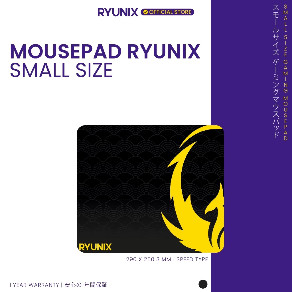 SADES RYUNIX Mousepad Gaming Speed Type