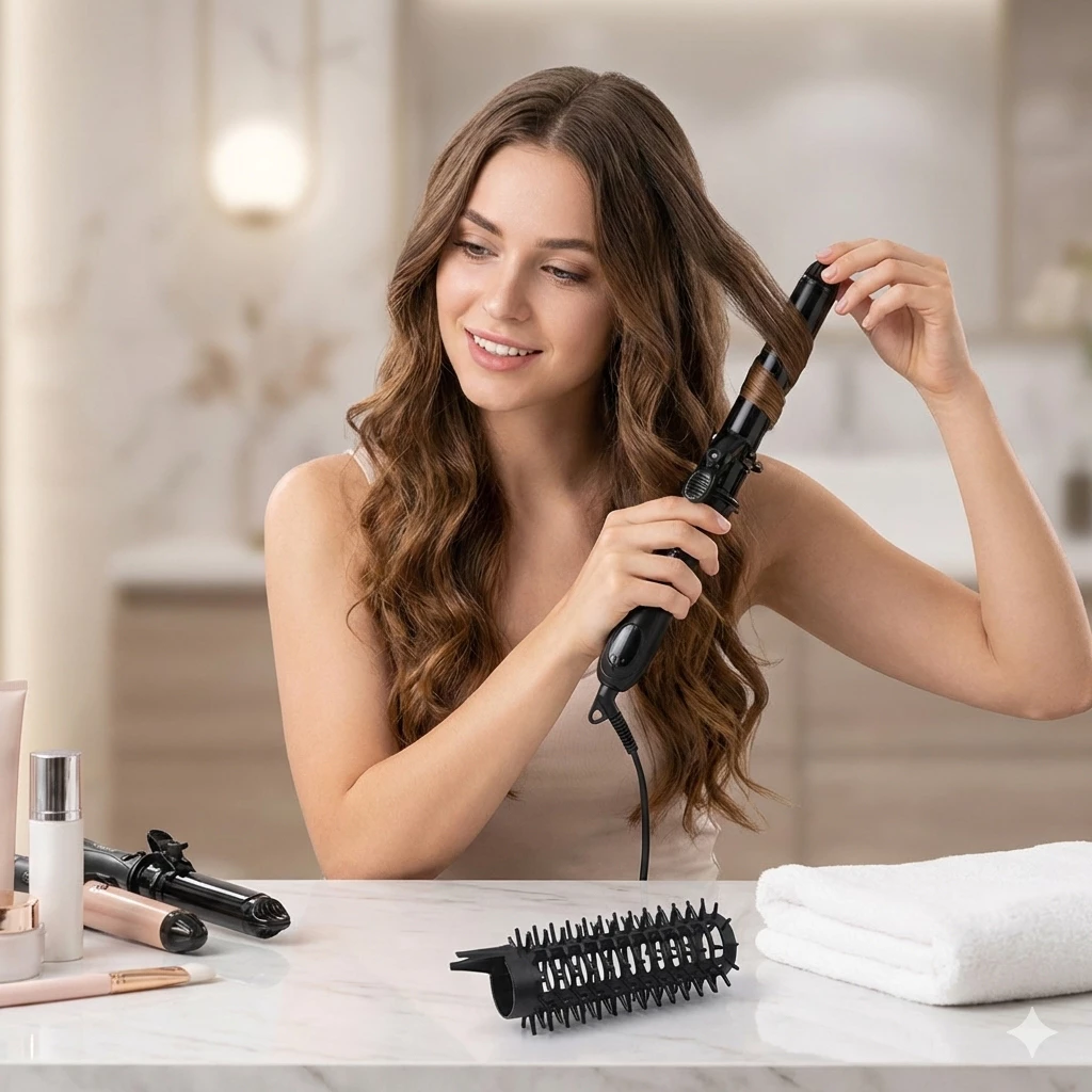 [COD] hongyada Catokan Curly 32MM Otomatis Ceramics Curly Rambut Alat Kriting Rambut