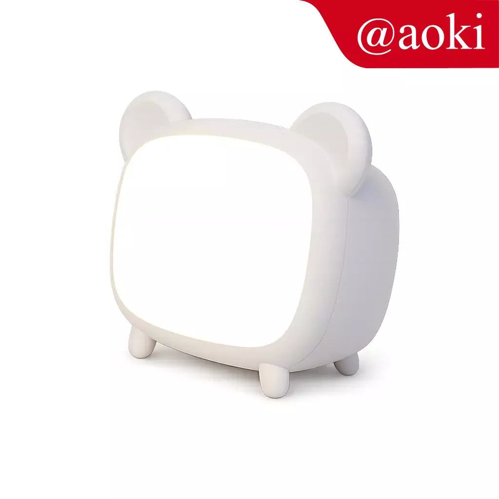 AOKI Lampu tidur lampu darurat lampu malam praktis 1200mah daya tahan lama sentuh dimmer