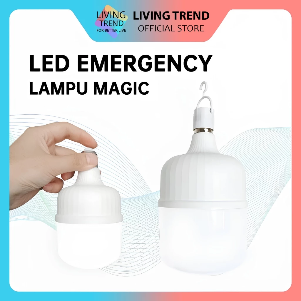 LED Darurat Jumbo 32W / Lamp Magic / Tetap Nyala Lama Walau Listrik Mati / Lentera malam / Bohlam Emergency / Lampu Ajaib