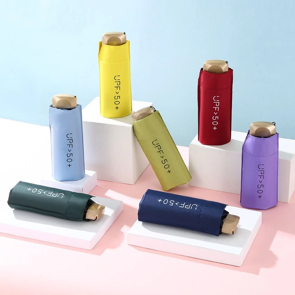 Payung Lipat Mini Anti UV UPF-50 Ringan Dan Portable