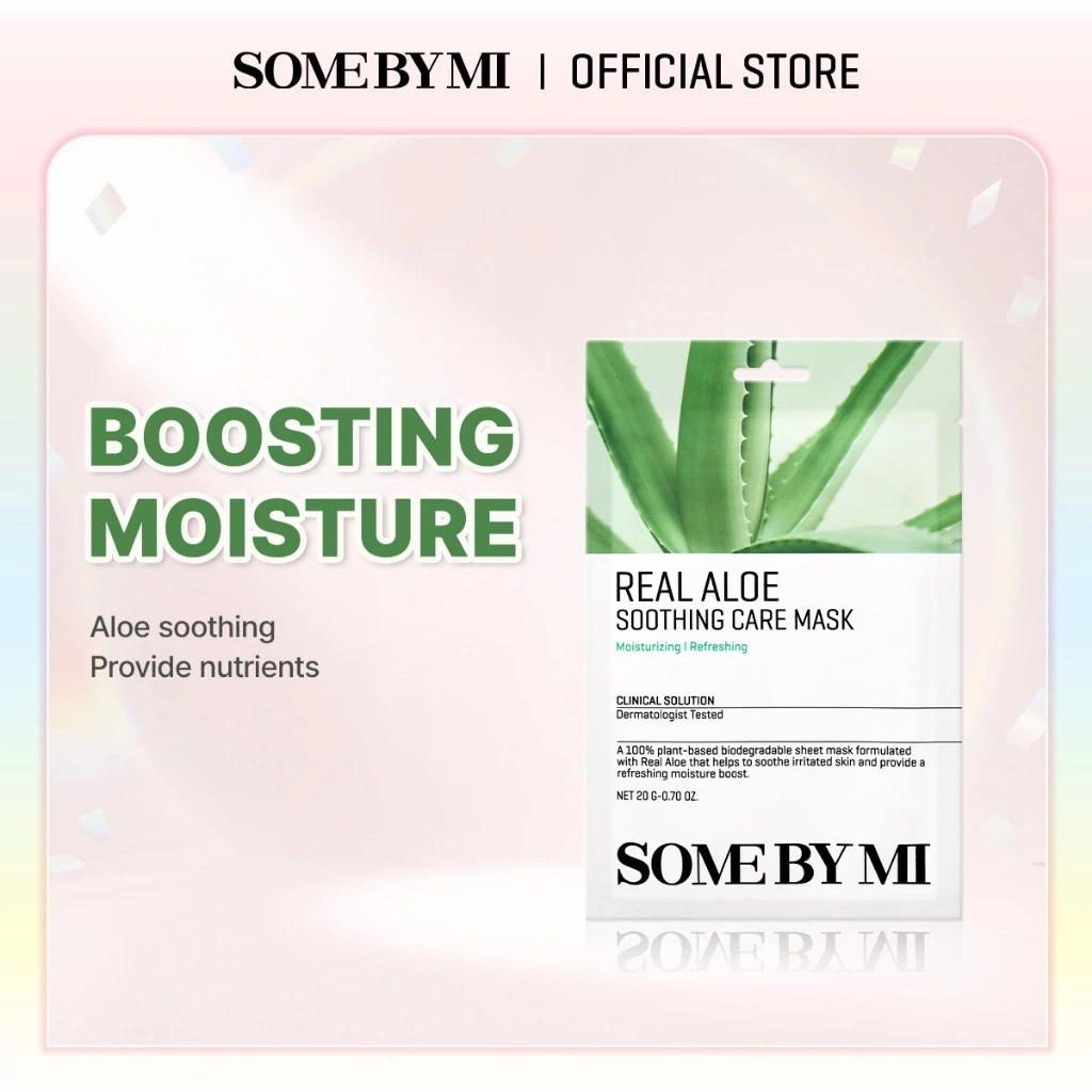 SOME BY MI Real Aloe Soothing Care Mask