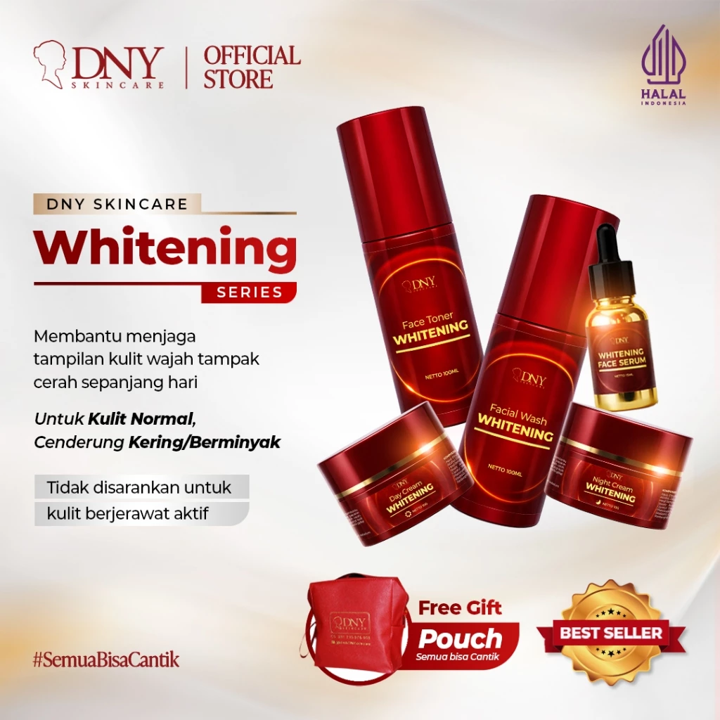 DNY Skincare Paket Whitening Series - Membantu Mencerahkan Kulit Wajah