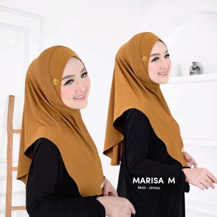 Marisa M - Hijab Instan Daily Bahan Jersey