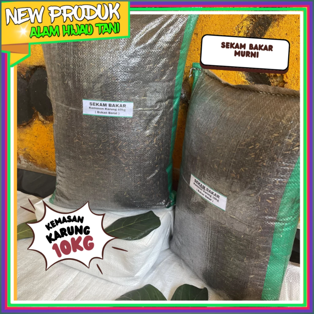 RBLN - Sekam Bakar Murni 1 Liter Untuk Semai