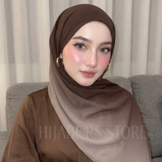 Jilbab Hijab Pashmina Printing Sublime Gradia Series