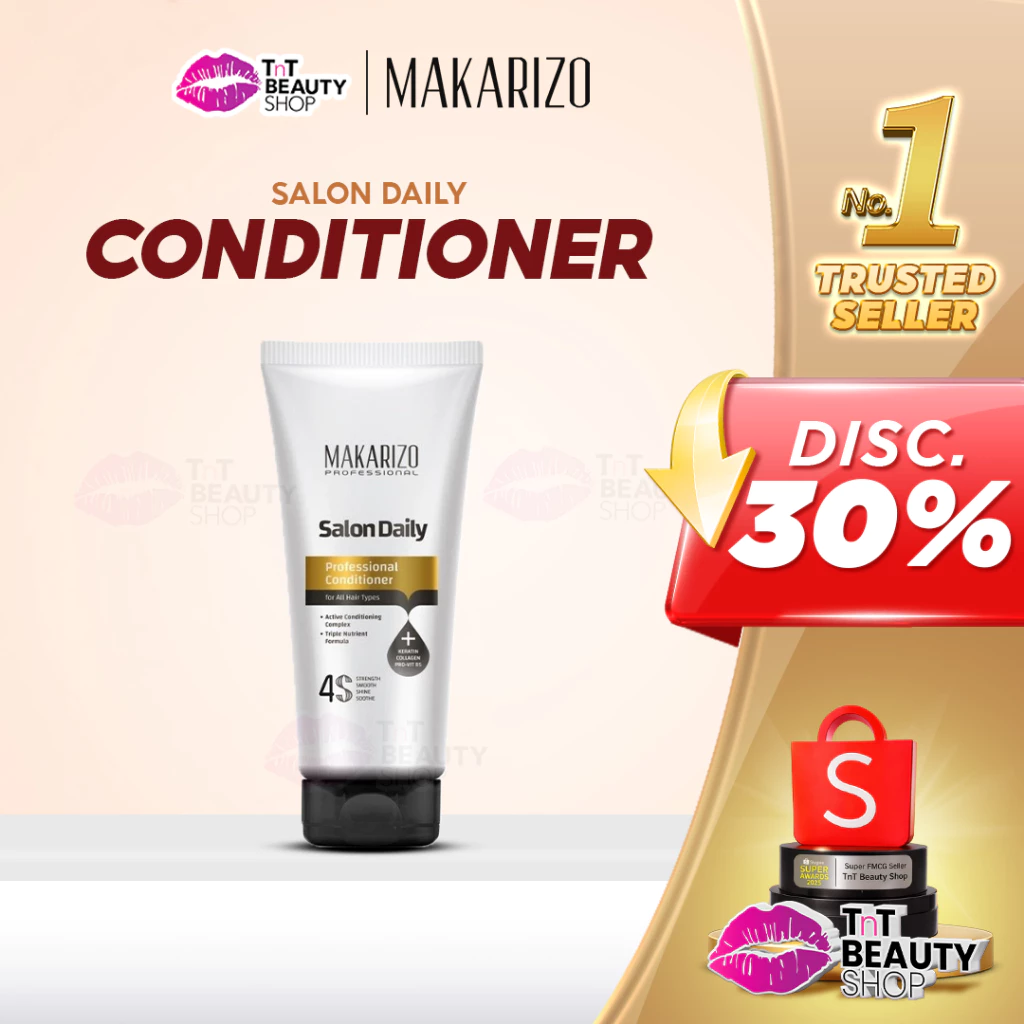 Makarizo Professional Salon Daily Conditioner 200 ml For All Hair Types | TnT Beauty Shop