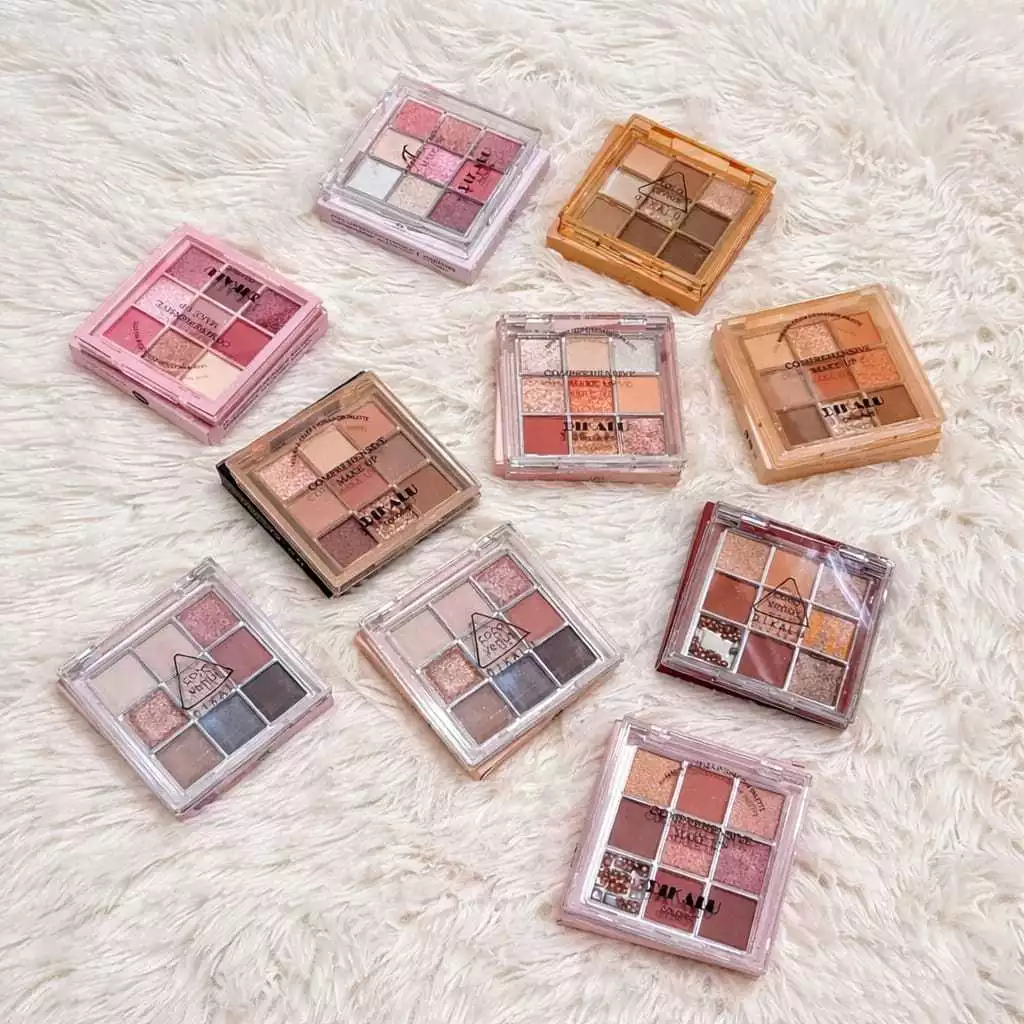 EYE SHADOW DKL-029 9 COLOR EYESHADOW PALETTE EYESHADOW 9 WARNA