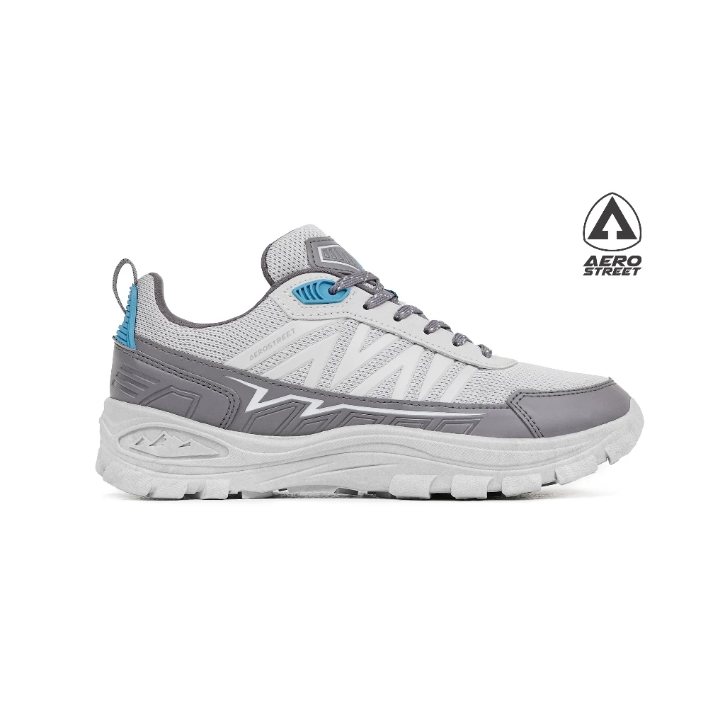 Aerostreet Trex Outdoor Shoes Unisex Abu/Abu Tua/Tosca Sepatu Boots Pria Wanita Sporty Aktivitas Trekking Hiking Gunung