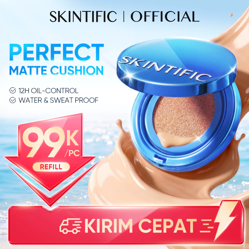 OMG Oh My Glam Coverlast Cushion 15g -ULTIMATE - Cushion Foundation Concealer Skin Tint Make Up