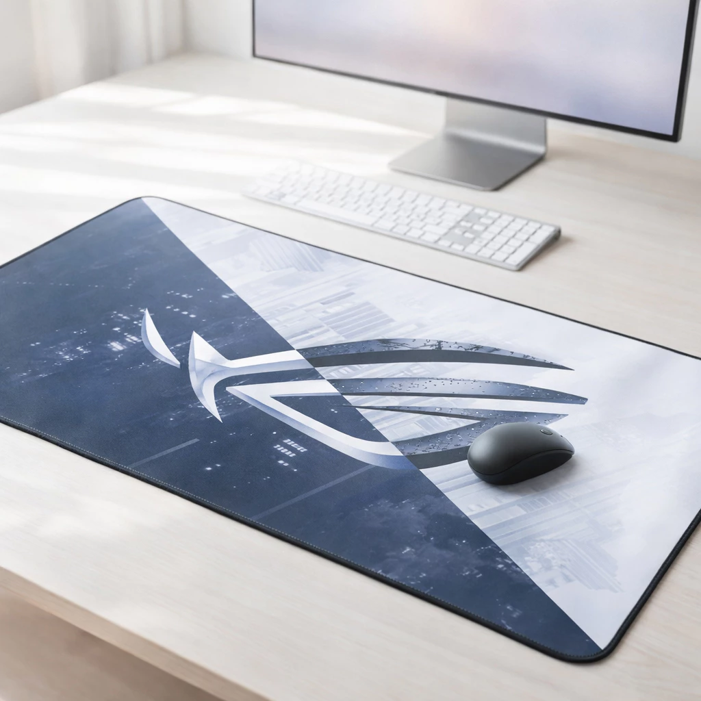 Mouse Pad Gaming Anti Slip Deskmat XL 60x30 / 80x40 / 90x40 cm Alas Meja Keyboard