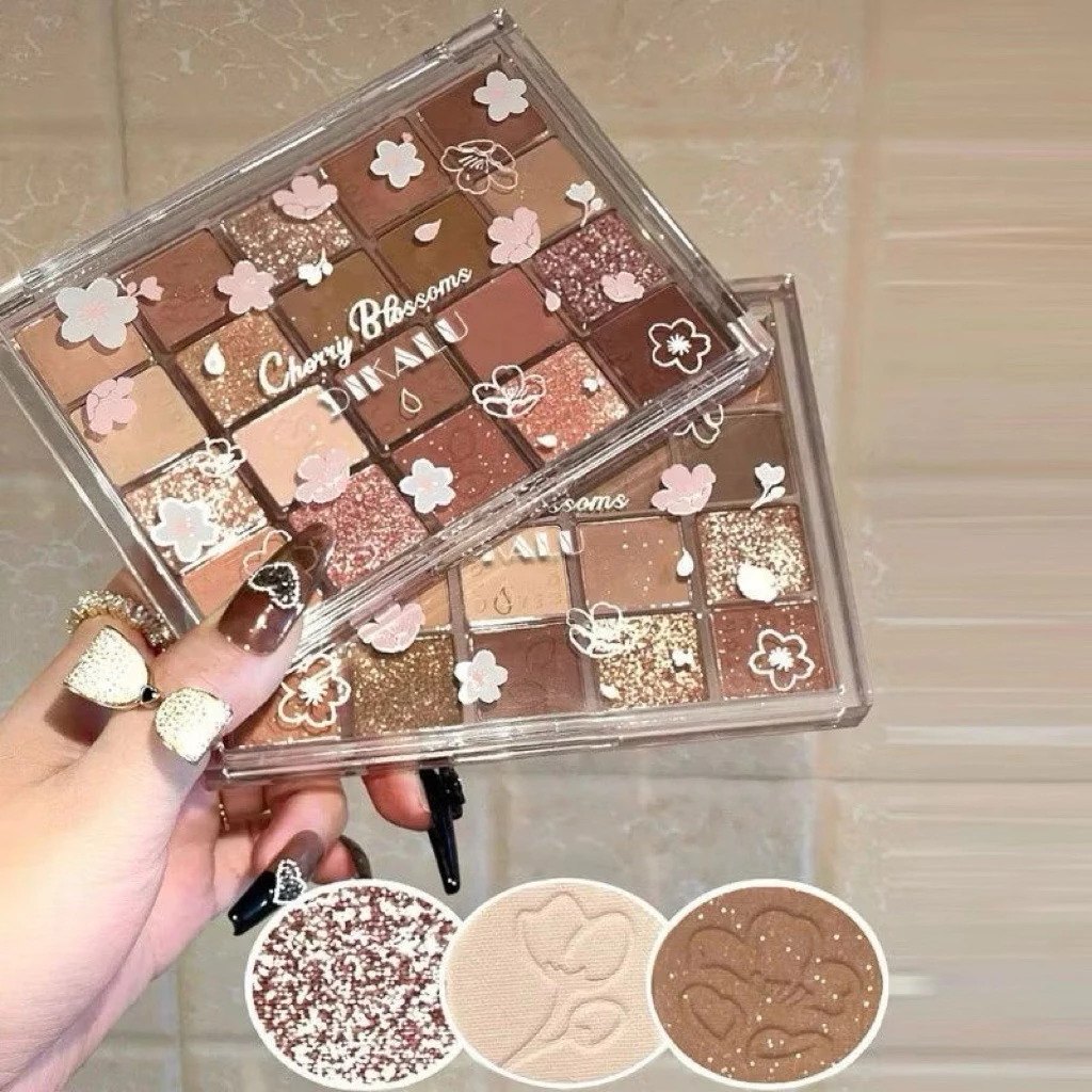 EYESHADOW 20 WARNA CHERRY BLOSSOM HIGHLIGHTER DKL—o55