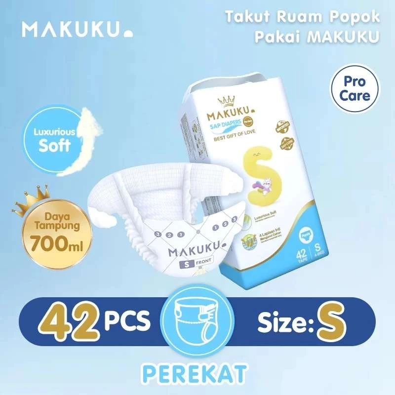 MAKUKU SAP DIAPERS PRO CARE TAPE S42