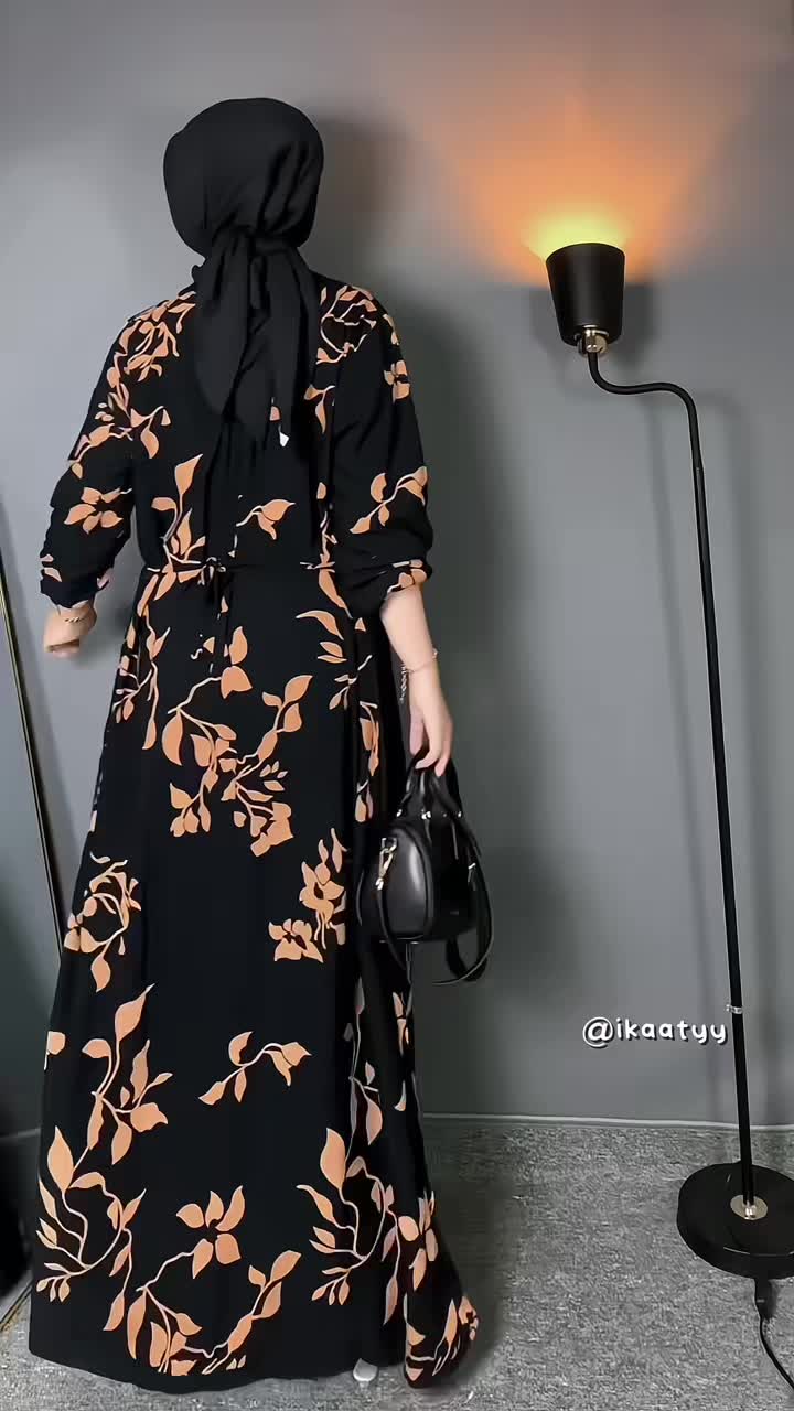 Adem bgtt bahannya🤎✨ #dress #dresswsanita #dressrayon #outfit