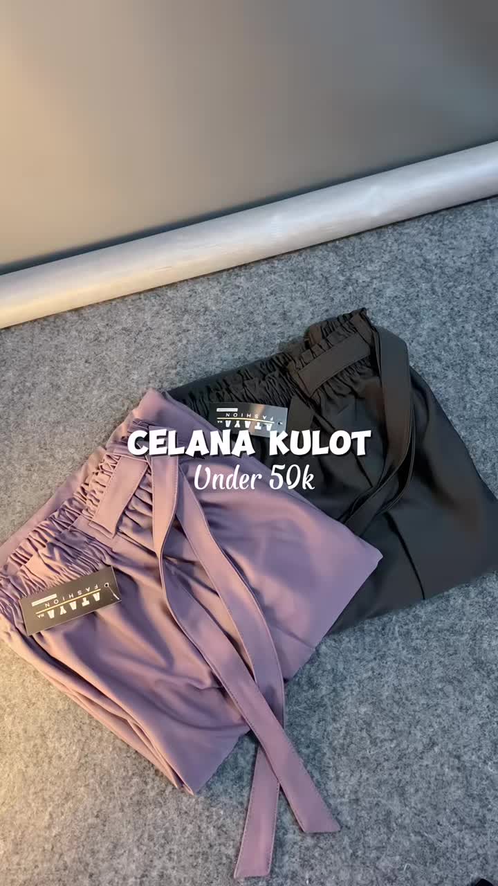 Celana under 50k, cocok banget buat keseharian😍 #celana #celanakulot #celanamurah #foryou #fyp