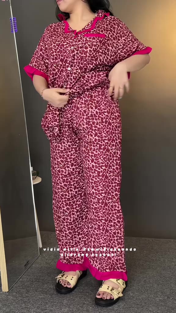 Rekomendasi one set setelan piyama baju tidur wanita celana panjang #oneset #setelantidur #piyamamurah