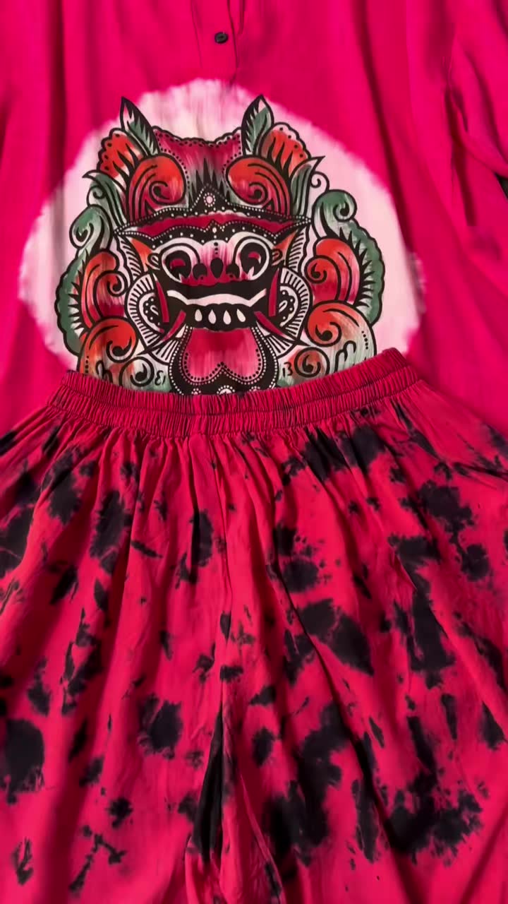 Setelan barong super nyaman #setelanbarong #bajubarong #setelanrayon #bajusantai #bajubali