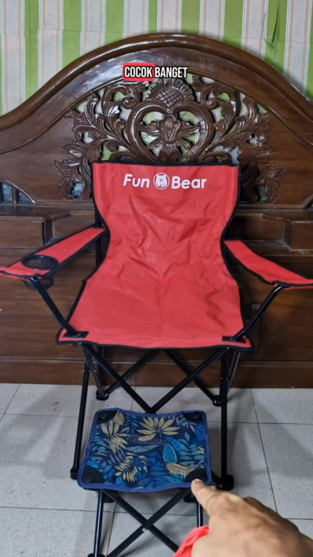 Kursi lipat fun bear #kursilipatportable #kursilipat #funbear #RacunShopee #SpillRacunShopee #ViralDiShopeeVideo #DiskonRacunShopee #GratisOngkirRP0