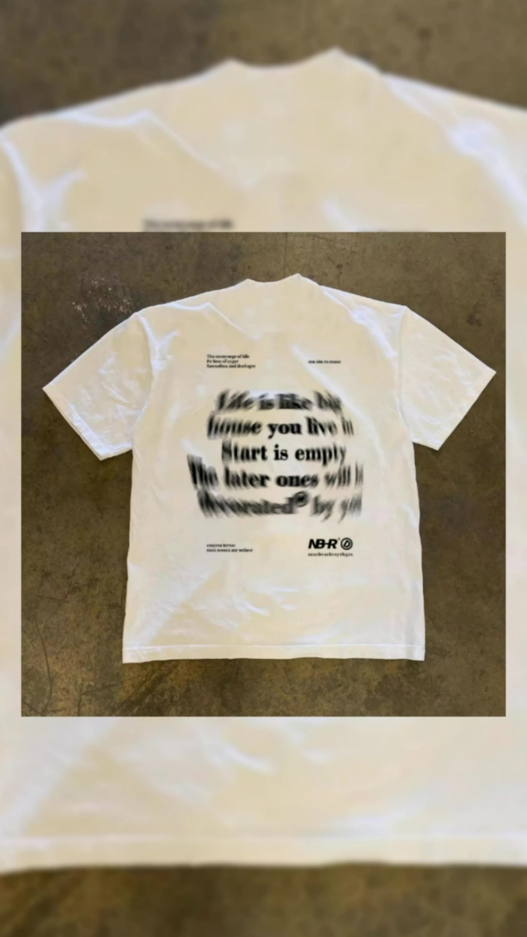 kaos oversize hip hop blured #kaosoversize #kaosmurah #RacunShopeeCheck