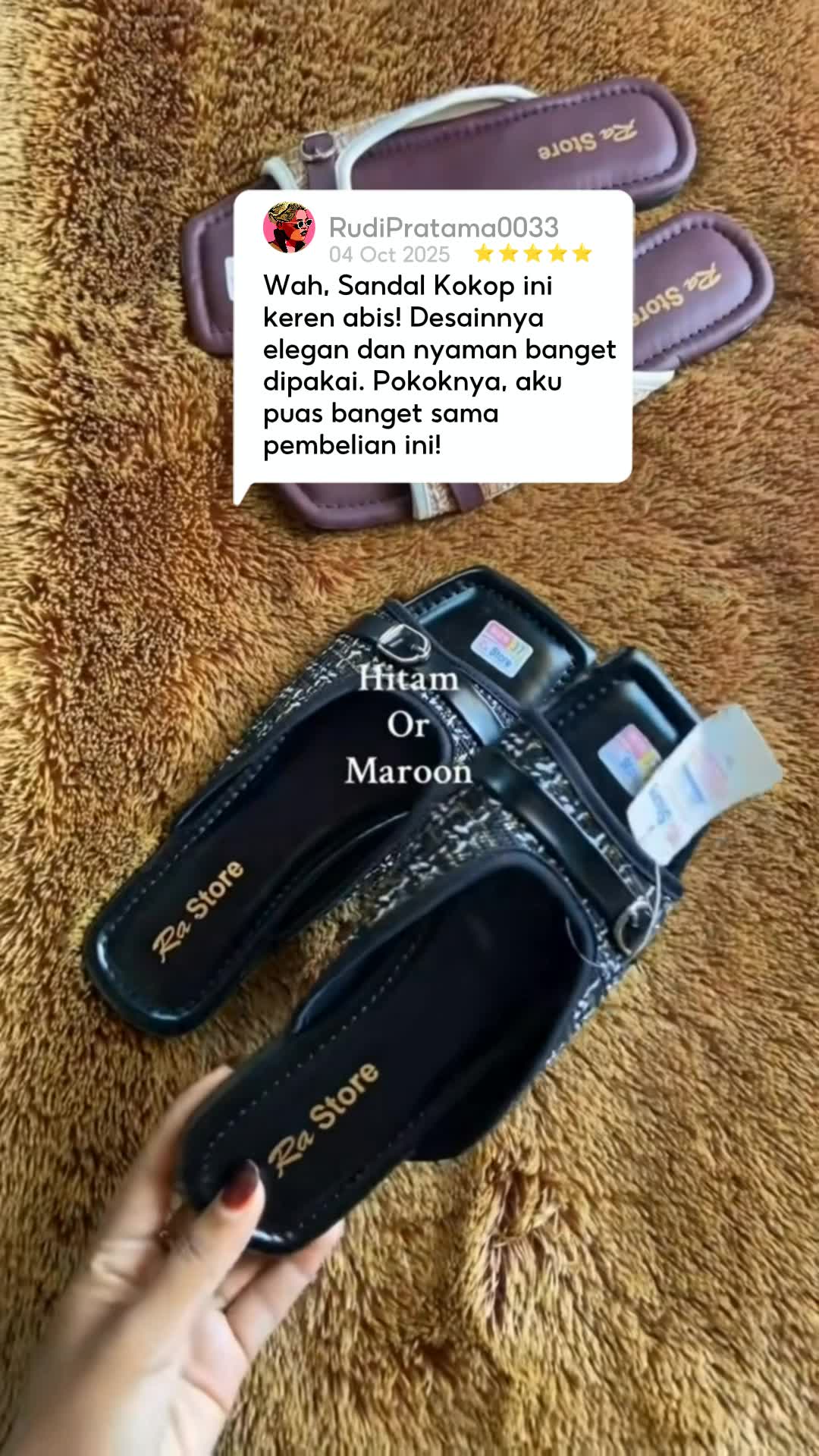 Sandal Kokop Wanita #sandalwanita #sandalkokop #RacunShopee #SpillRacunShopee #ViralDiShopeeVideo #DiskonRacunShopee #Cashback40Persen