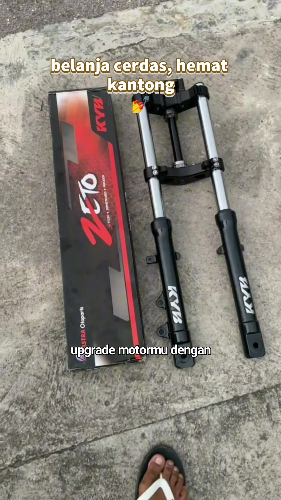 tabung as shock depan RX king #rxkingindonesia #rxking200 #shopeevideo #RacunShopee #rxking200cc