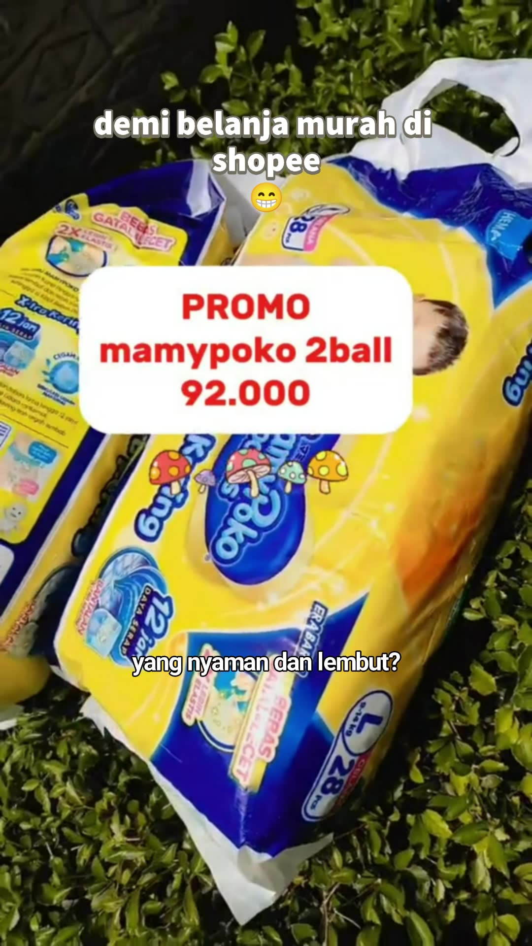 promo mamy poko 2 bal 92 ribu #mamypokopants #RacunShopee