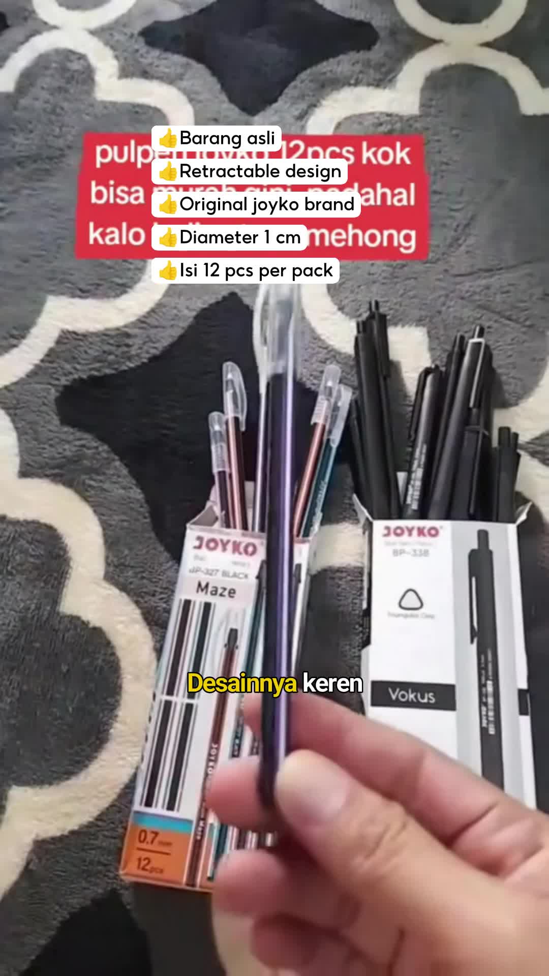 Pulpen joyko murah #RacunShopee #SpillBawaBerkah #ViralDiShopeeVideo #GakNyeselBeliIni #pulpenjoyko #pulpenjoykobiro #pulpenjoyko07mm