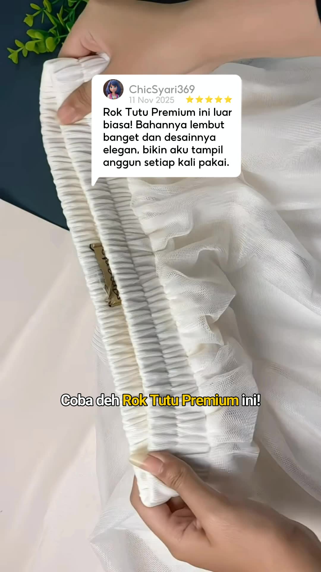 Rok Tutu 3 Layer tanpa inner 🫶🏻 #rok #roktutu #tutu #fyp #fypシ #viral #ViralDiShopeeVideo #shopeevideo #ShopeeLook #ShopeeFashionHaul #trending