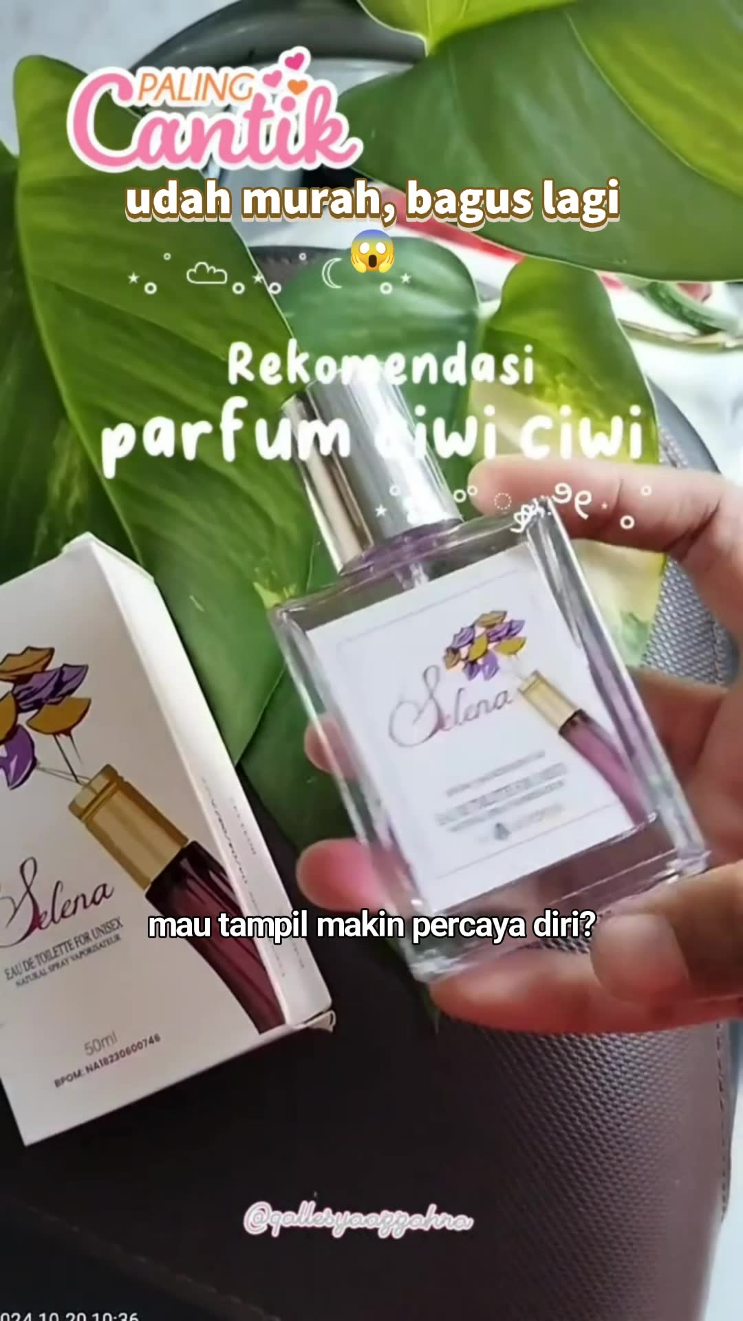 Parfum Selena Gomez 40ml #parfumviral #parfumereccomended #parfummurah #parfumtahanlama #parfumselenagomez40ml #parfumselenagomez