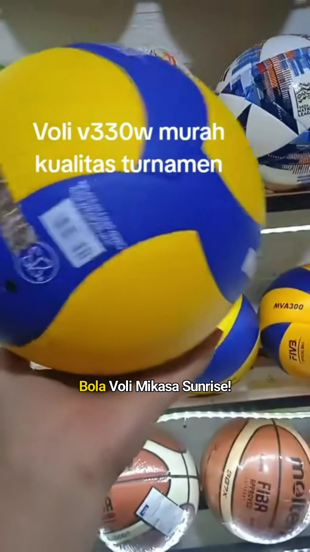 Bola voli Mikasa V330W original #bolavoli #mikasa #bolavolimurah #voli #RacunShopee #SpillRacunShopee #shopeevideo #ShopeeLook #DiskonRacunShopee