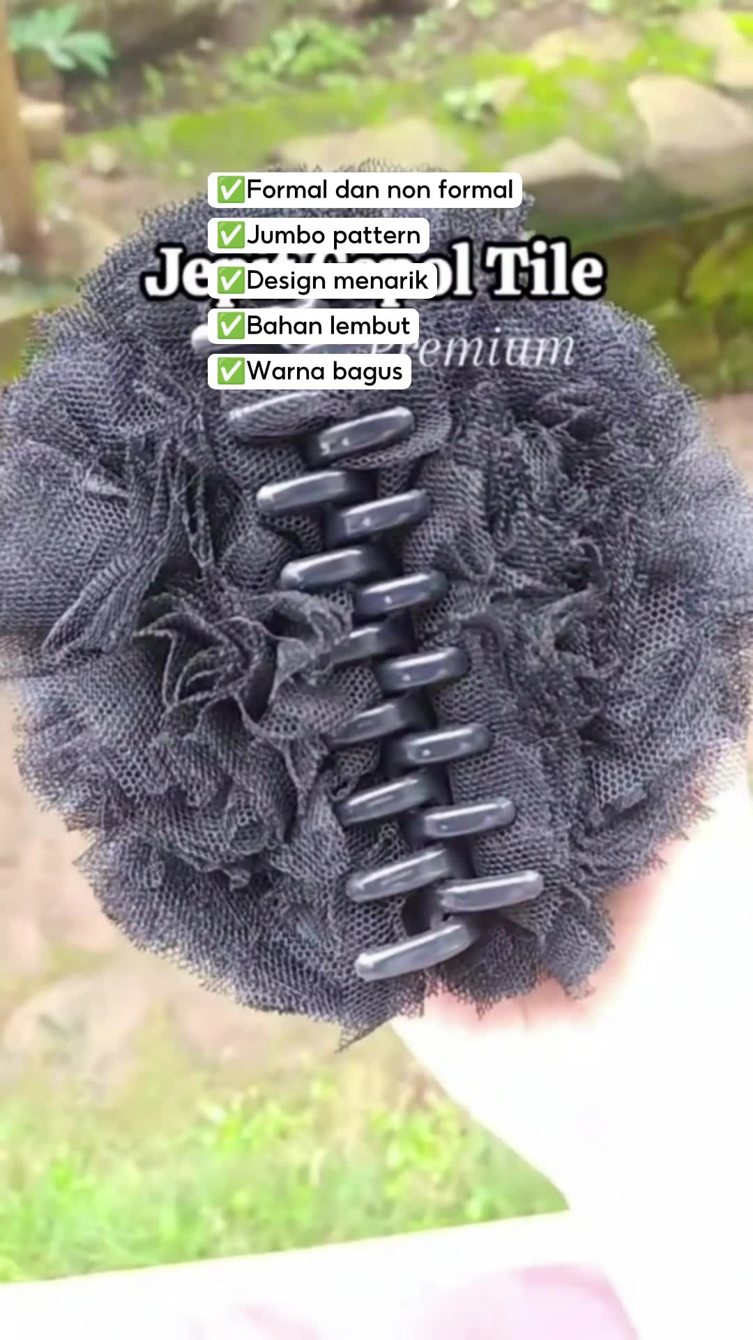 Cepol Jumbo Hijab Patterned Hair Clip Bun #cepolhijab #cepoljepit #cepolrambut #cepoljumbo #RacunShopee #SpillRacunShopee #ViralDiShopeeVideo #fyp
