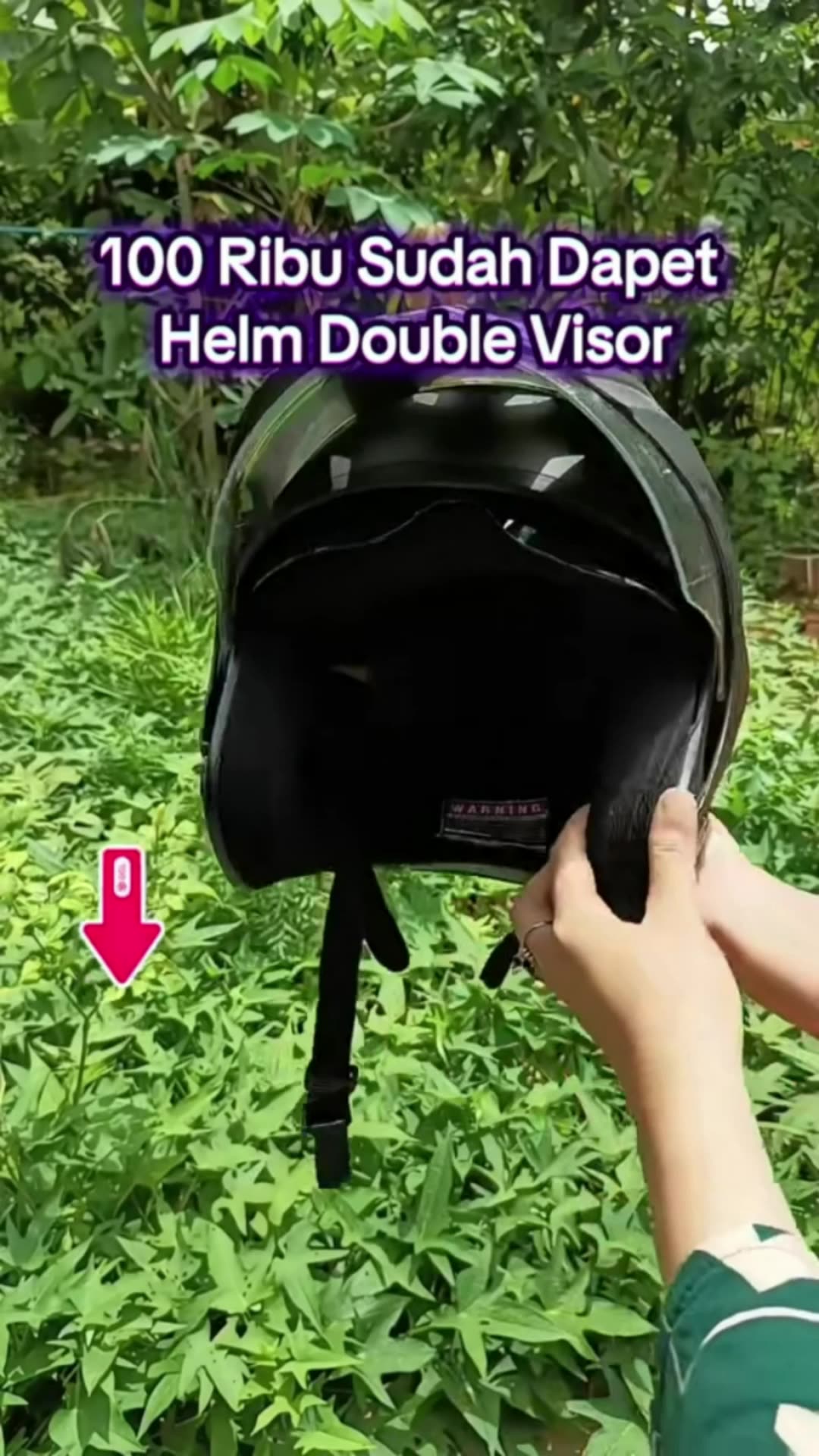 helm ink nih bro #helmhalfface #helmink #RacunShopee #DiskonRacunShopee
