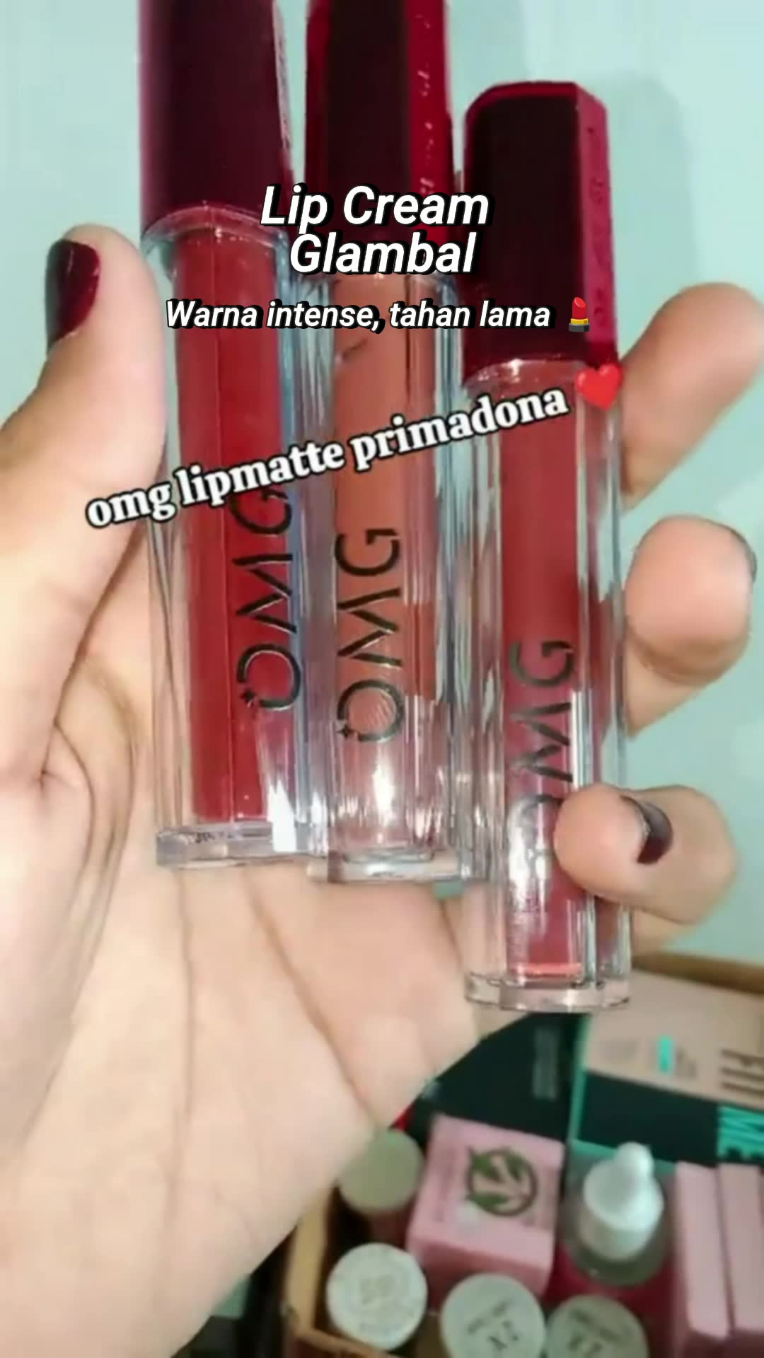 lip cream OMG #lipcreamomg #lipcreamomgombre #RacunShopee #SpillRacunShopee #SpillBawaBerkah #GratisOngkirRP0 #ViralDiShopeeVideo #Diskon50Persen