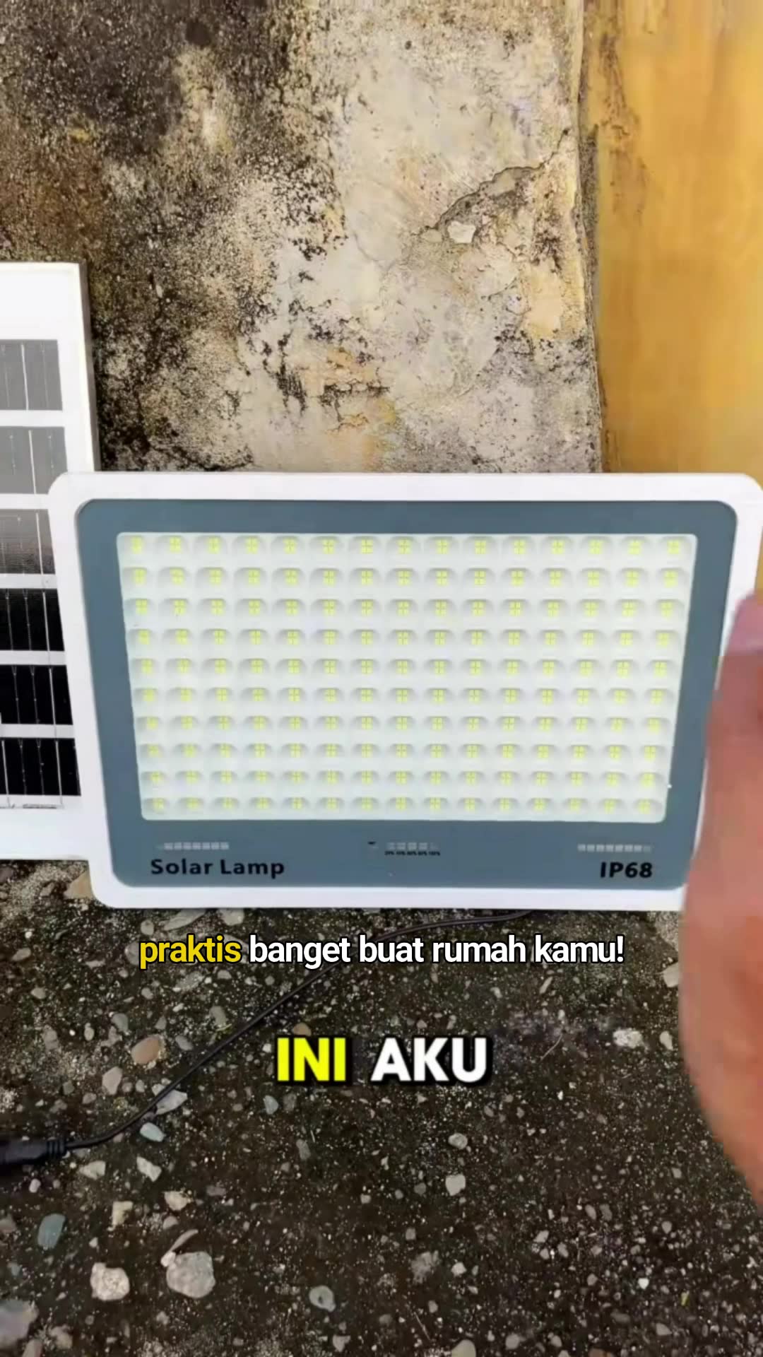 Lampu tenaga surya #RacunShopee #SpillRacunShopee #SpillBawaBerkah #lampuled #lamputenagamatahari