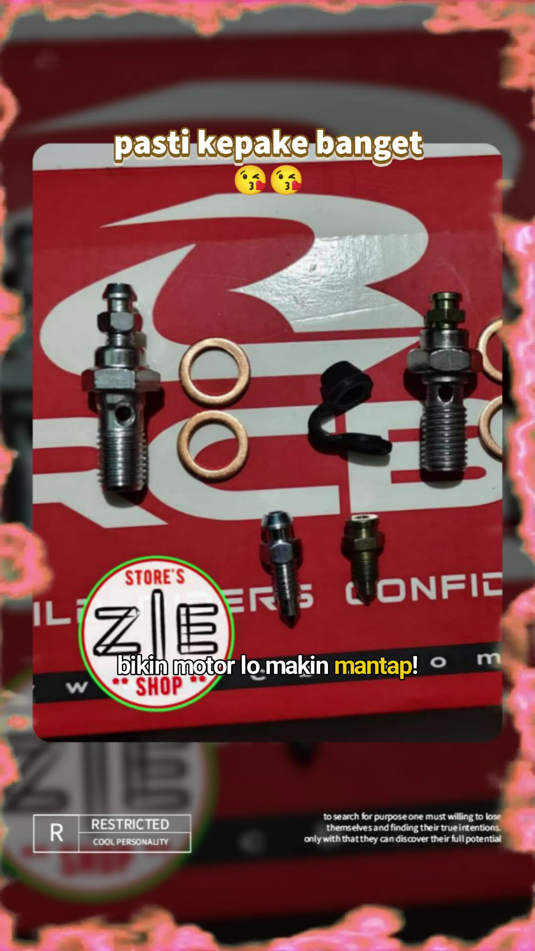 Naple RCB🔥 #ViralDiShopeeVideo #RacunShopee #DiskonRacunShopee #GratisOngkirRP0 #modifikasimotor #rcb