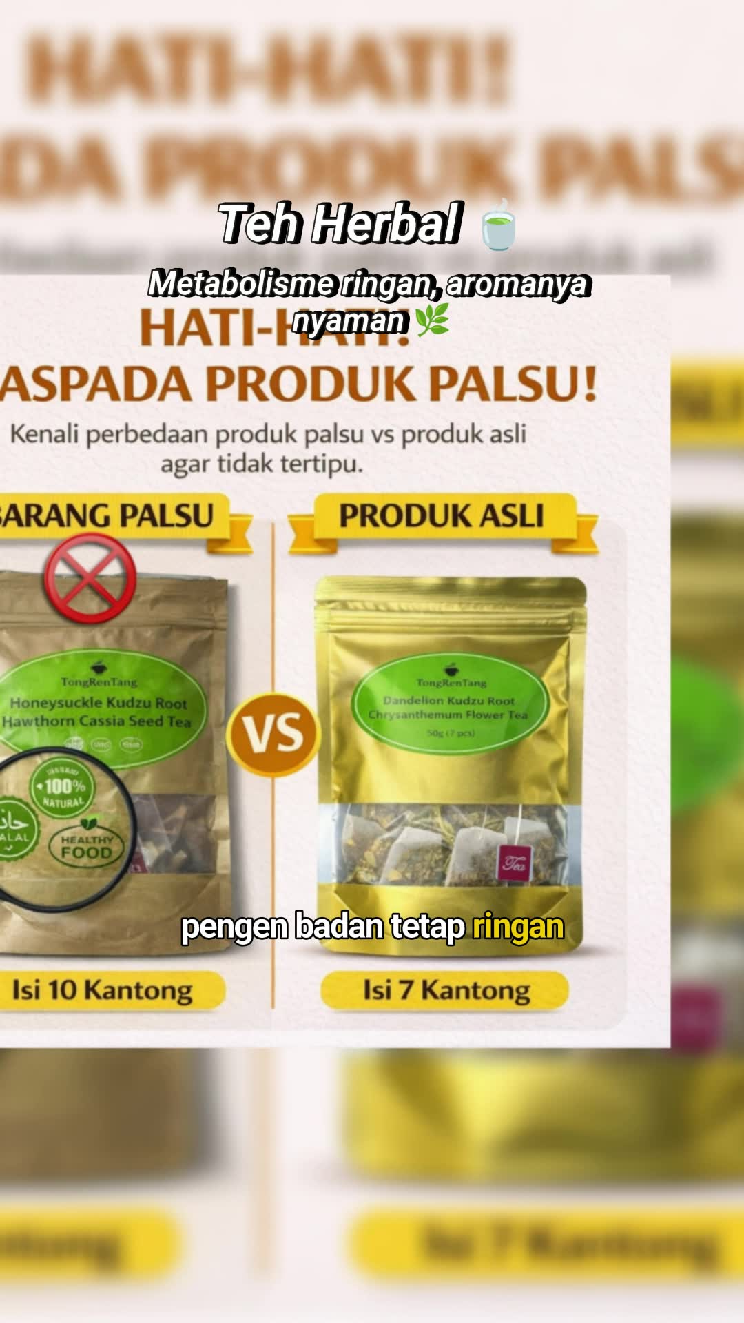Teh herbal alami untuk jantung dan pembuluh darah #tehwangikering #herbal #tehwangitangkai #tehtongren