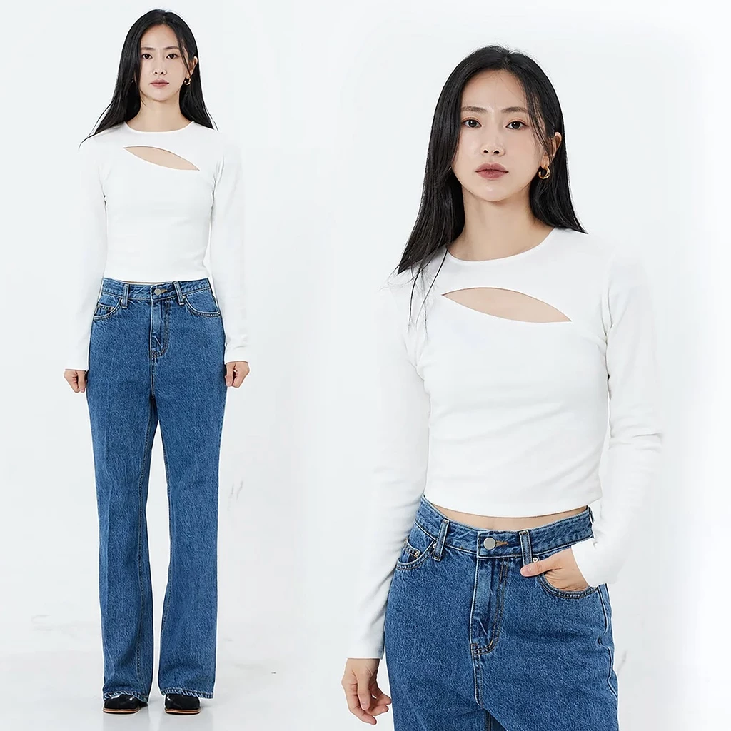 (COD) LMJ Sassie Long T-shirt / Kaos Wanita Lengan Panjang #WWA