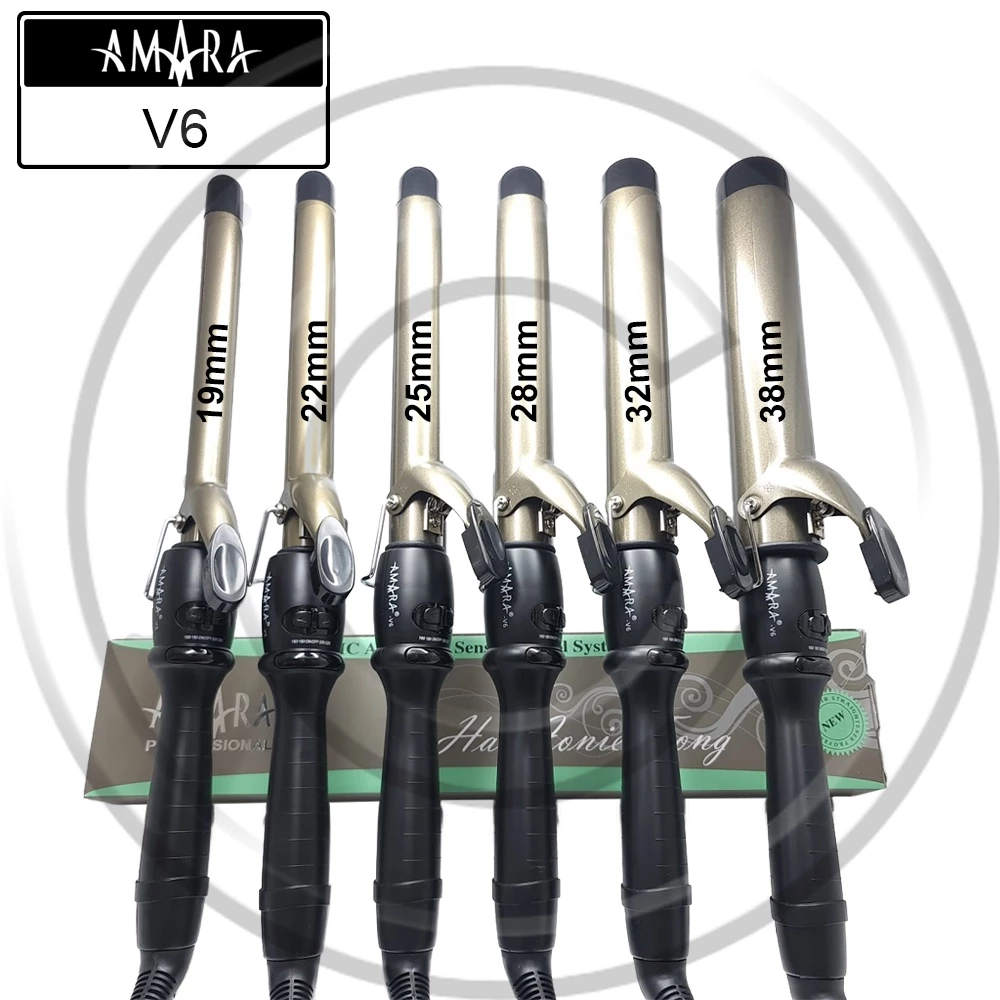 Amara Curlingtong V6 / Pengeriting Rambut / Curly / Klingtong / Klintong / Cepat Panas / Tahan Lama