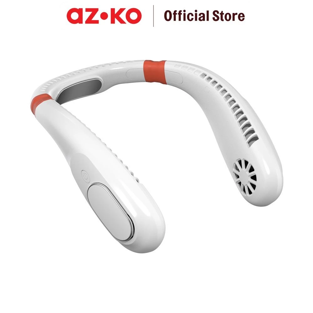 AZKO Apa Kipas Angin Leher Rechargeable Neck Fan Kipas Leher Bladeless Fan Pendingin Portable