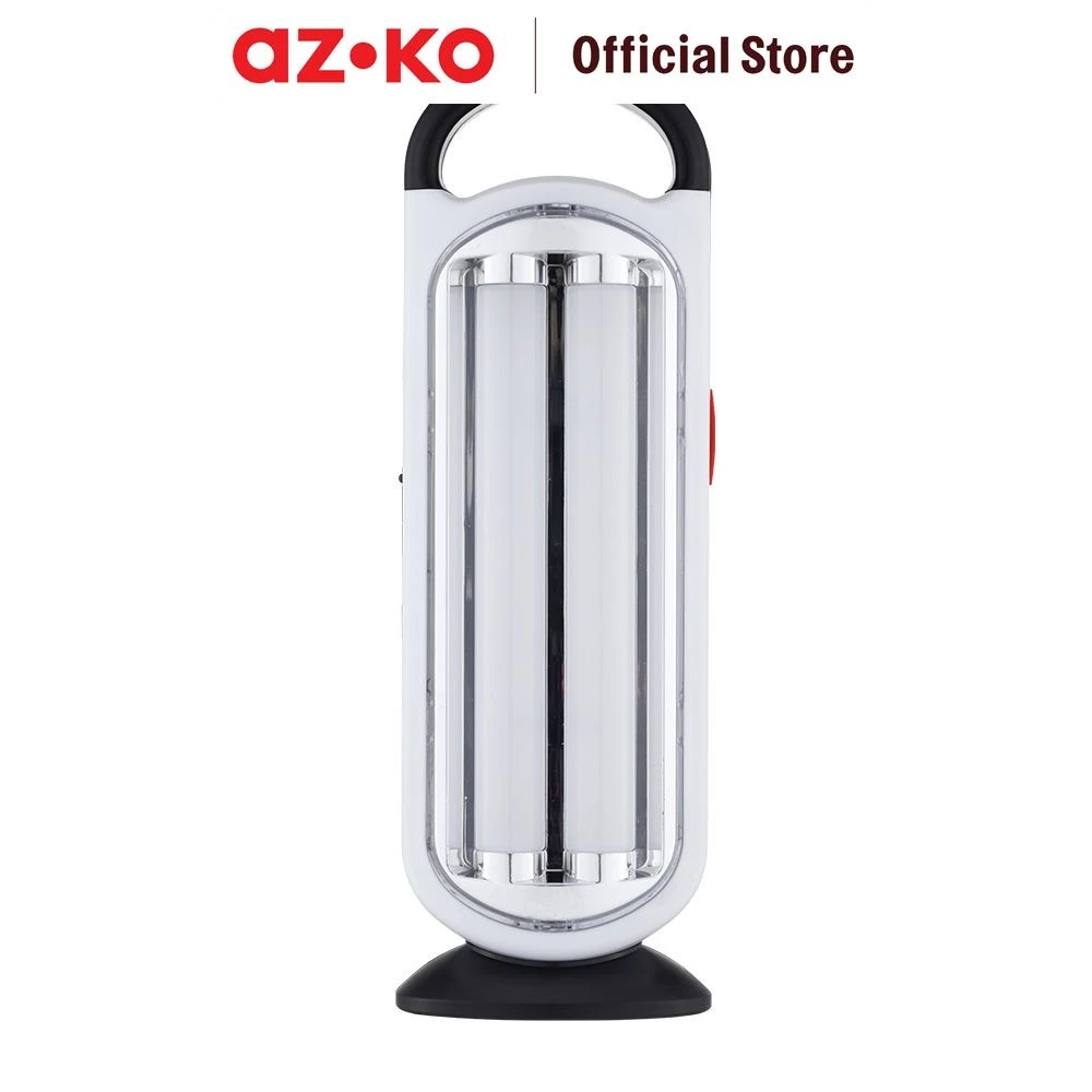 AZKO Powerlite Lampu Darurat Rechargeable Long 15 Watt Lampu Emergency Lampu Portable Emergency Lamp Lampu Darurat Emergency Light