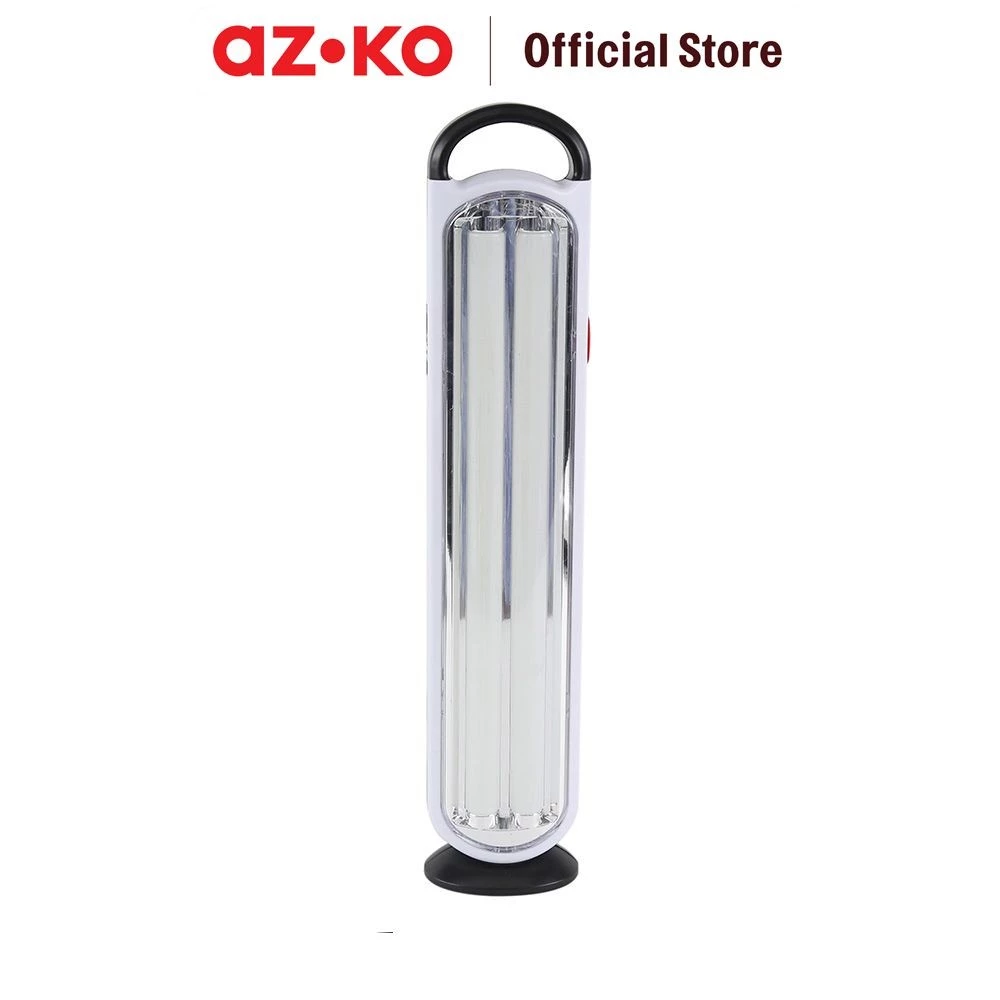 AZKO Powerlite Lampu Darurat Rechargeable Long 23 Watt Lampu Emergency Lampu Portable Emergency Lamp Lampu Darurat Emergency Light