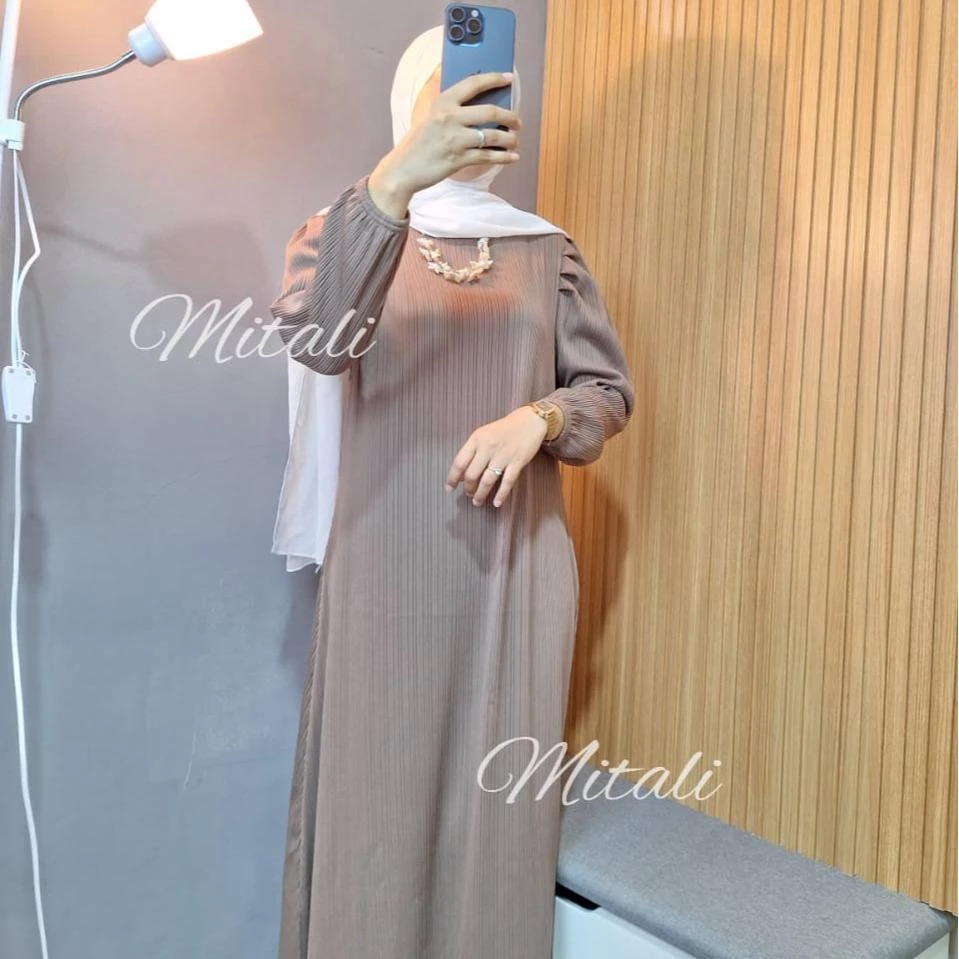 MT - Gamis Soraya Rempel Tangan Knit Condru