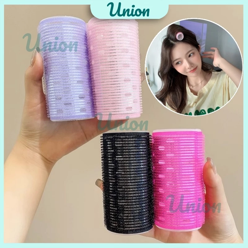 Roll Rambut Besar Wanita 5Cm With Aluminium Poni Keriting Gelombang Ala Korea / Roll Rambut Curly