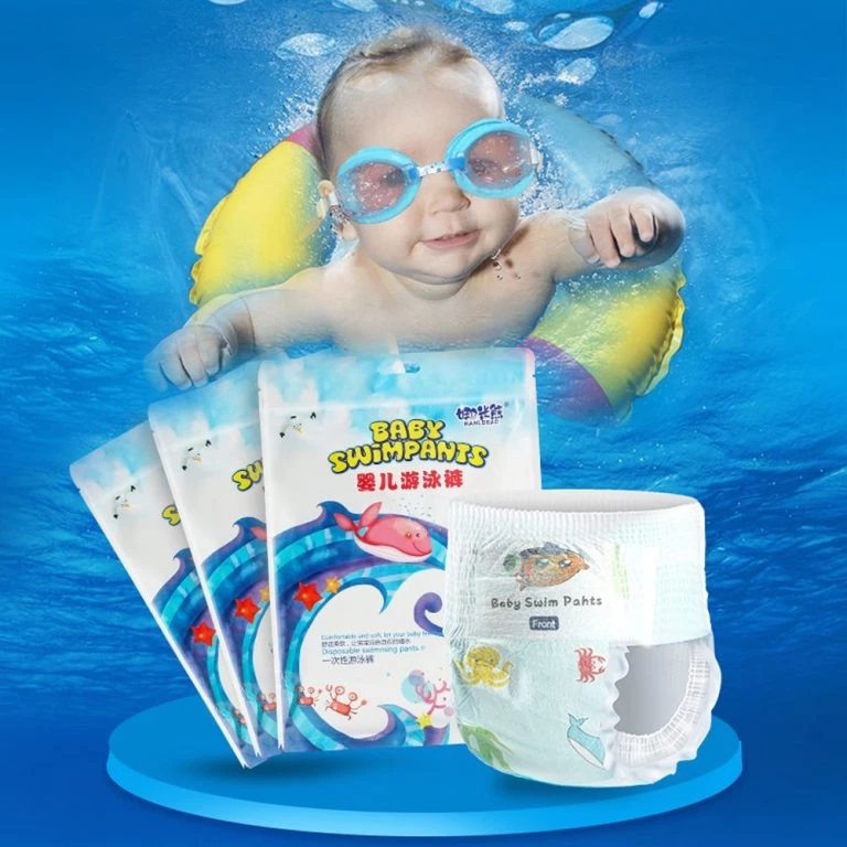 Toko1234. Popok Celana Renang Anak Bayi Batita Balita Tahan Air Sekali Pakai Baby Swim Diapers.
