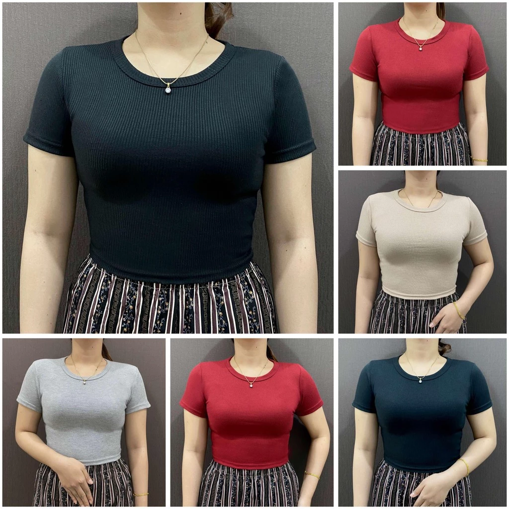 COD LMJ Hyacinth Short Sleeve Crop Top - #160