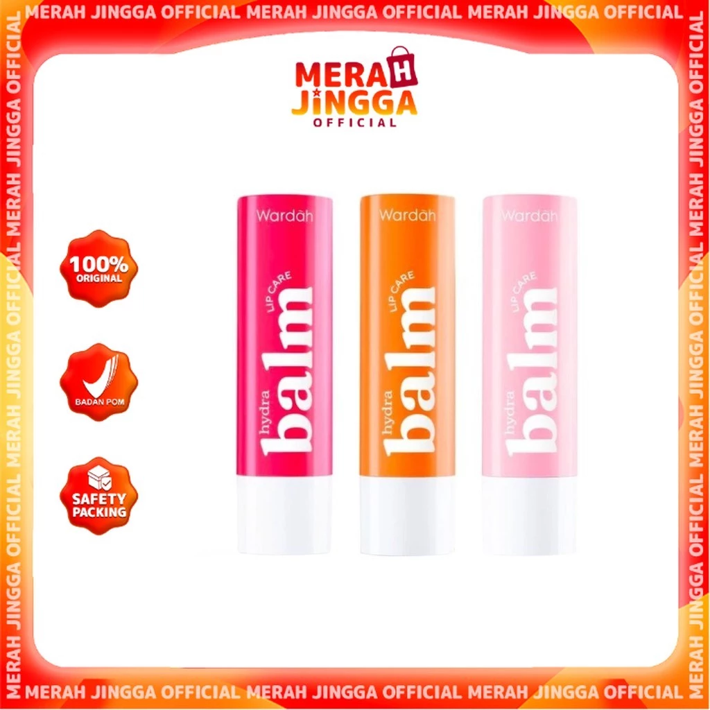 Wardah Everyday Fruity Sheer Lip Balm | Wardah Lip Nutrition | Pelembab Bibir | Merah Jingga Official