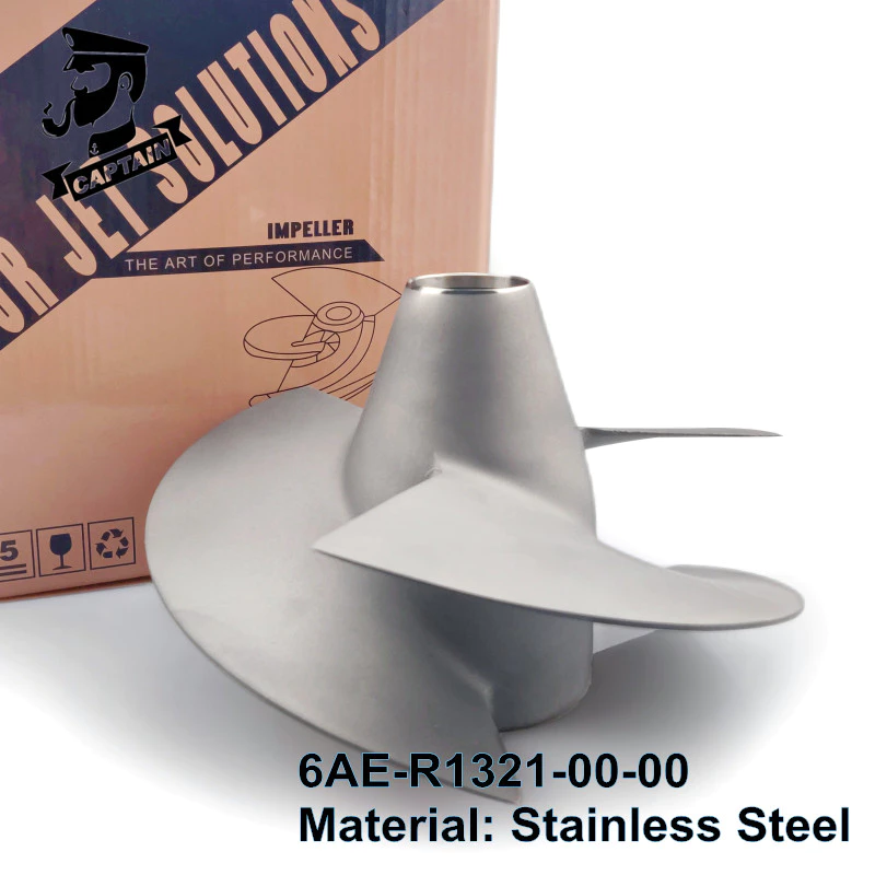 Captain Jet Ski Impeller fit Yamaha Waverunner VX700 2006-New 155mm Sand Blasted 6AE-R1321-00-00 Jet Ski Yamaha Accessories Part