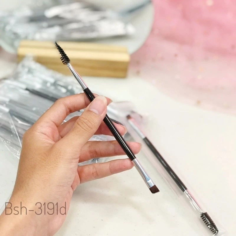 Lushlab - [COD] Kuas Eyeshadow Make Up Wajah dan Bibir  // Eyebrow 2in1 Original Series
